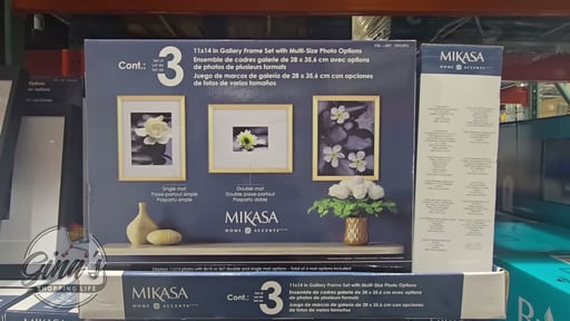 Mikasa Home Accents Gallery Frames, Set of 3