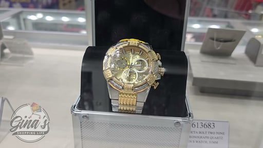 Invicta Bolt Chronograph Gold Tone Men's Quartz Watch
