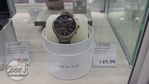 Bering Titanium Chronograph Men's Watch