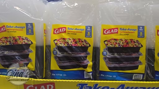 Glad Take-Aways Food Storage Containers 35 Count