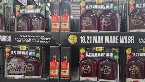18.21 Man Made Body Wash, 2 x 18 fl. oz.