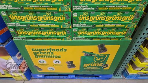 Grüns Adult Greens Gummies, 35 Daily Packs