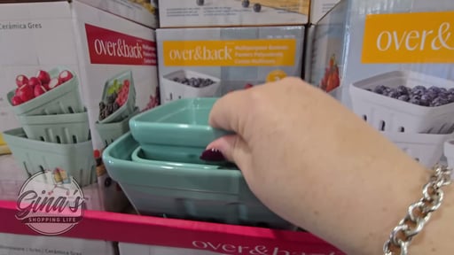 over&back 3-Piece Multipurpose Baskets