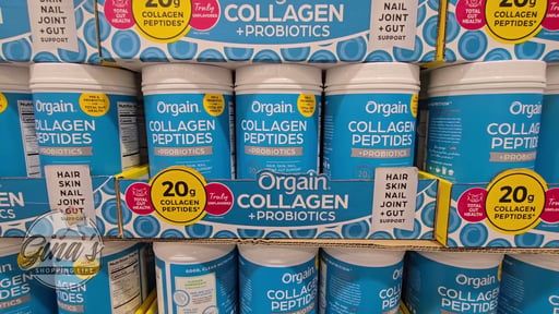 Orgain Collagen + Probiotics Unflavored, 25.6 oz