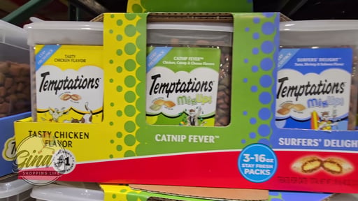Temptations Chicken, Seafood & Catnip Cat Treats, 3-Pack 16 oz