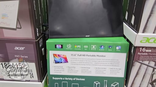 Acer 15.6" Portable Monitor PM161Q JBMIUUX