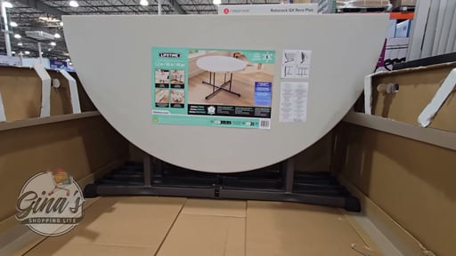Lifetime Products 6' Fold in Half Table