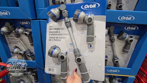 Orbit 3-Piece Nozzle Set with 19"-24" Telescoping Wand