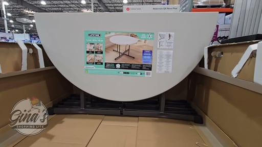 Lifetime Products 48" Round Folding Table