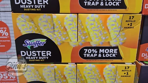 Swiffer Heavy Duty Duster 1 Handle + 17 Refills