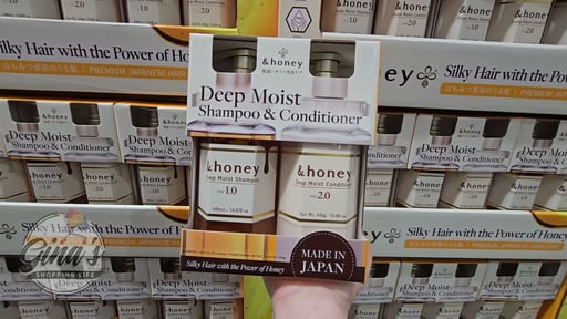 &Honey Deep Moist Shampoo & Conditioner