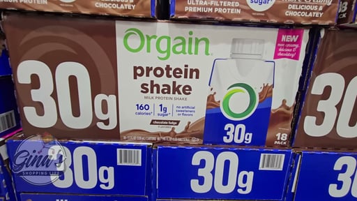 Orgain 30g Protein Shake Chocolate Fudge 18/11 FL OZ