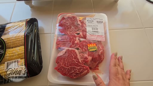 Beef Loin Tenderloin Steak USDA Prime Per Lb