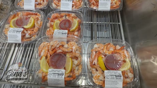 Shrimp Cocktail with Cocktail Sauce & Lemon Per Lb