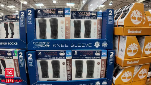 Copper Fit Elite Air Knee Sleeve 2-Pack