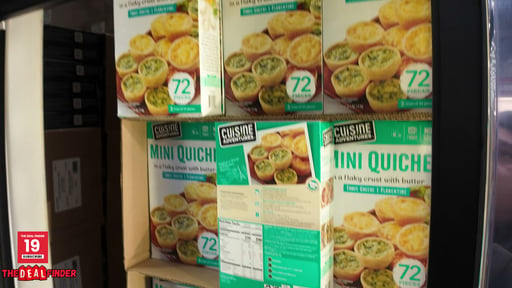Cuisine Adventures Mini Quiche Florentine 72 CT
