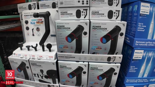 Sharper Image Hot and Cold Reach Massager