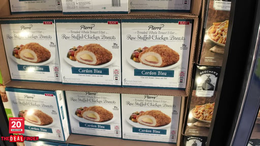 Pierre Signatures Chicken Cordon Bleu 6/6.5 oz