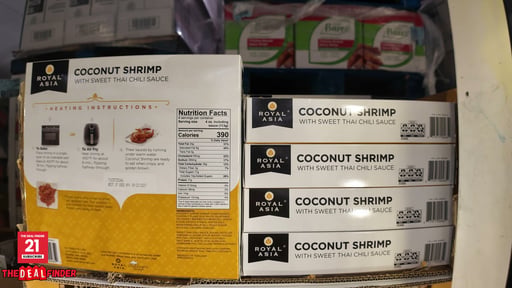Royal Asia Coconut Shrimp with Sweet Chili Sauce 2 lbs