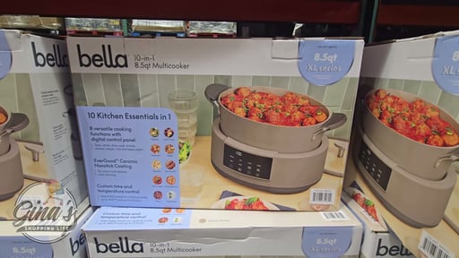 BELLA 10-in-1 8.5 Qt Multi Cooker