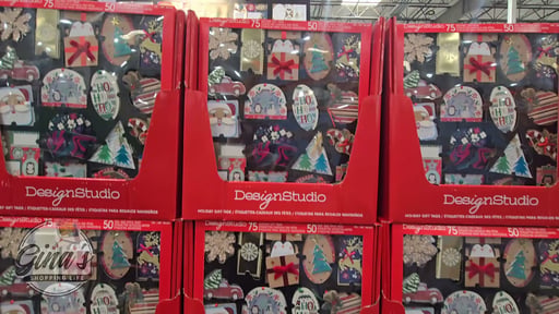 Design Studio Gift Tags and Stickers 125 Count