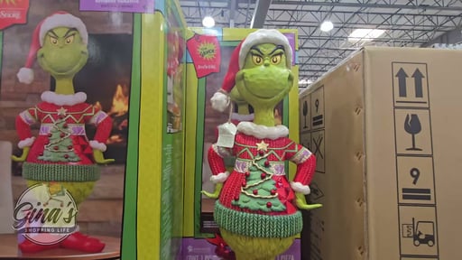 20.2" Grinch in Ugly Sweater by Jim Shore
