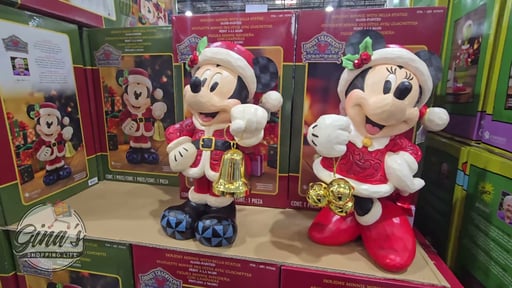 Disney Holiday Statue Mickey or Minnie by Jim Shore