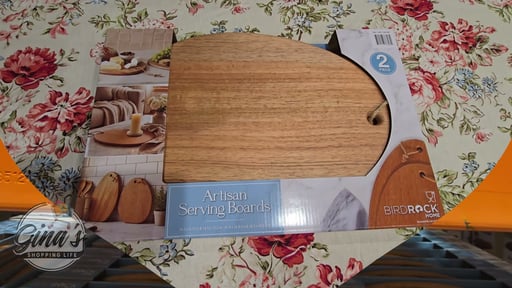 BirdRock Artisan Serving Boards, 2-Pack