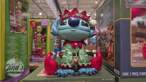 14.7" Disney Holiday Stitch Elf Figurine by Jim Shore