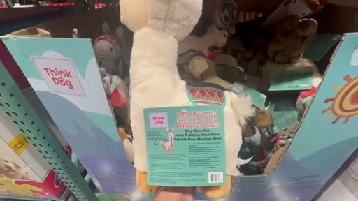 Delca Land of the Llamas Jumbo Plush Dog Toy