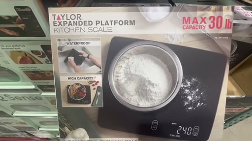 Taylor Digital Waterproof Kitchen Scale