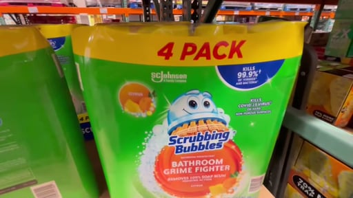 Scrubbing Bubbles Bathroom Grime Fighter 4 Pack 25 Ounces Each