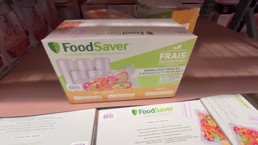 FoodSaver Variety Pack Rolls and Bags, 5 Rolls and 36 Bags