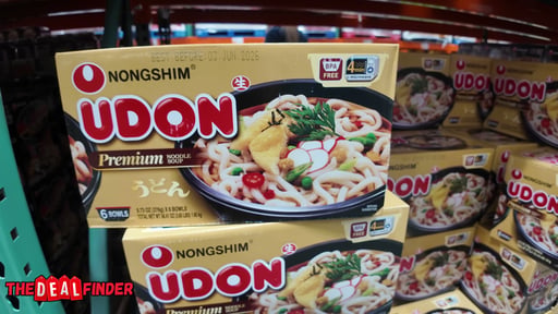 Nongshim Udon Premium Noodle Soup (6 ct)