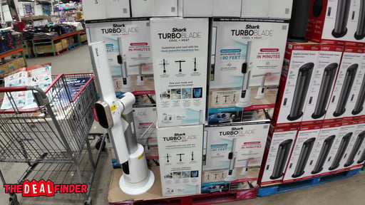 Shark TurboBlad Cool + Heat Ultra-Customizable Bladeless Tower Fan and Heater