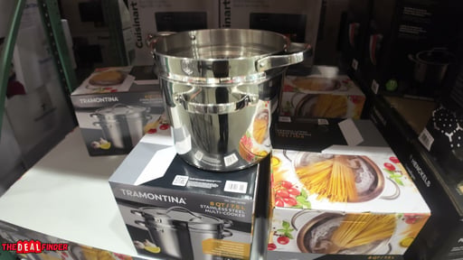 Tramontina Stainless Steel 8-Quart Multi-Cooker with Pasta Insert
