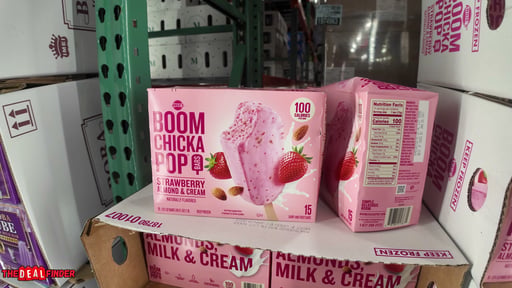 Angie's Boomchickapop Strawberry Almond Cream Bars 15/3 oz