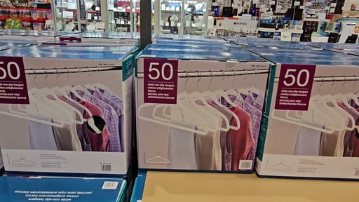 Velvet Non-Slip Hangers 50 Pack