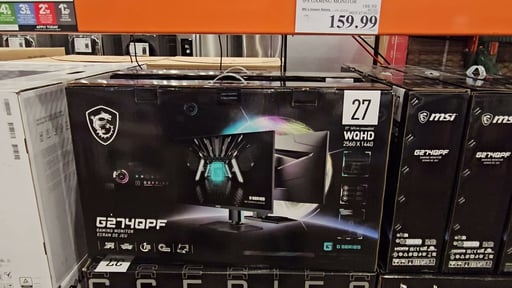 MSI 27" WQHD 170Hz 1ms G-SYNC Compatible IPS Gaming Monitor