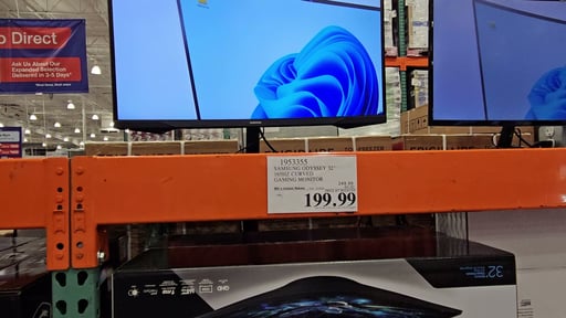 Samsung Odyssey 32" 165Hz Curved Gaming Monitor