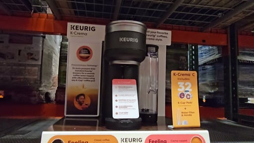 Keurig K-Crema Single Serve Coffee Maker