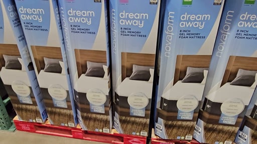 Novaform DreamAway 8" Gel Memory Foam Full Mattress