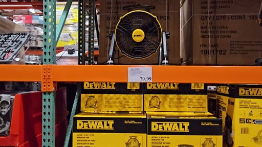 DEWALT 16" Benchtop or Hanging Fan