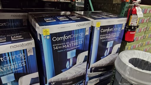 Novaform ComfortGrande 14" Memory Foam Mattress (King)