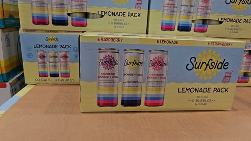Surfside Vodka Lemonade Variety 18/12oz Cans