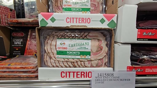 Citterio Sliced Porchetta 12 Ounces