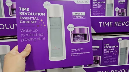 MISSHA Time Revolution Toner & Cream