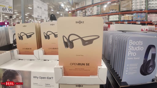 Shokz Dark Gray OpenRun SE Sports Bone Conduction Headphones