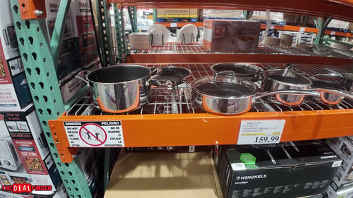Henckels Paradigm Ceramic 11-Piece Cookware Set