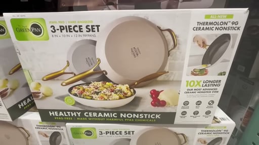 GreenPan Jewel Pro Ceramic Non-Stick Skillets 3-Piece